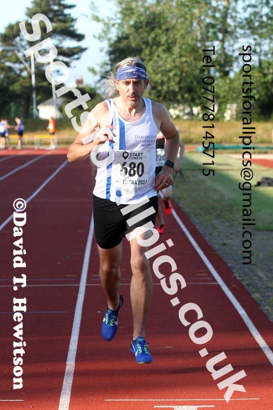 800 metres, 2021 North East Grand Prix No.4, Monkton, Wednesday, June 30th. Photo: David T. Hewitson/Sports for All Pics